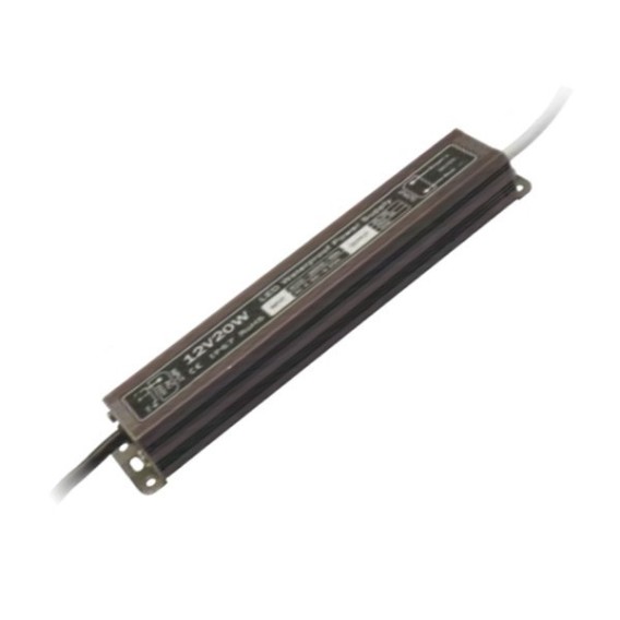 Блок питания (адаптер) для светодиодной брусчатки 20 Вт. 12V IP68 купить в интернет-магазине