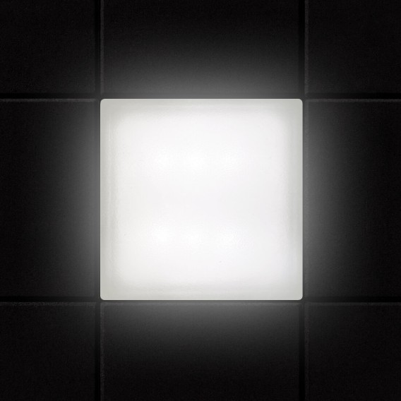 Светодиодная брусчатка Люмбрус LED Brick 70x70 мм белая IP68