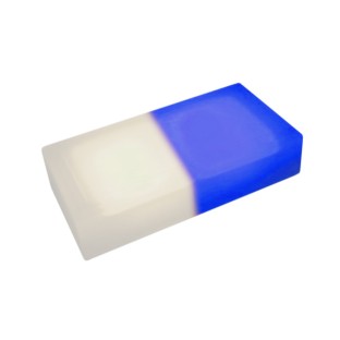 Светодиодная брусчатка 200x100x40 мм. двухцветная белый-синий IP68 купить в интернет-магазине