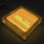 Светодиодная брусчатка Люмбрус LED City 200x200 мм жёлтая IP68