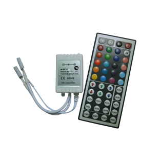 Контроллер RGB для светодиодной брусчатки 144 Вт. 12V (288 Вт. 24V) с большим инфракрасным пультом ДУ