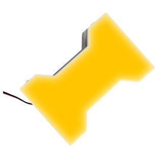 Светодиодная брусчатка Люмбрус Катушка жёлтая IP68