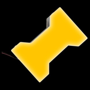 Светодиодная брусчатка Люмбрус Катушка жёлтая IP68