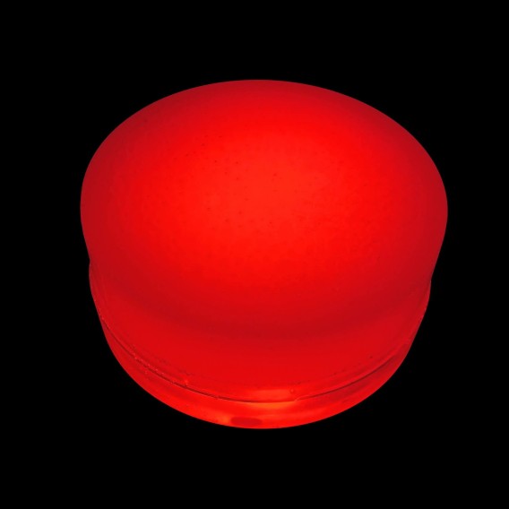 Грунтовый светильник Ground Spot 80x40 мм. одноцветный красный IP68