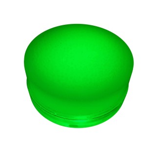 Грунтовый светильник Ground Spot 80x40 мм. одноцветный зелёный IP68