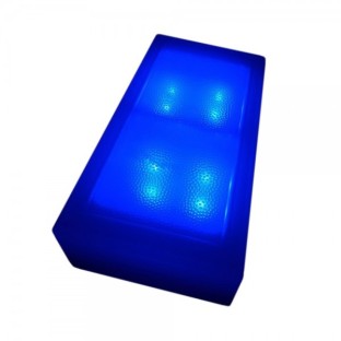 Светодиодная брусчатка Люмбрус LED City 200x100 мм синяя IP68
