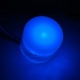 Грунтовый светильник Ground Spot 50x40 мм. одноцветный синий IP68