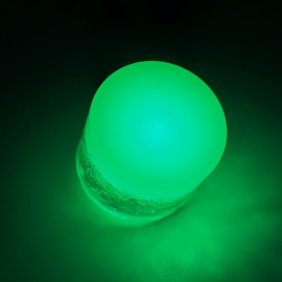 Грунтовый светильник Ground Spot 50x40 мм. одноцветный зелёный IP68