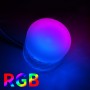 Грунтовый светильник Люмбрус LED Spot круглый 50 мм многоцветный RGB IP68