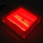 Светодиодная брусчатка 200x200x40 мм. одноцветная красная IP68 купить в интернет-магазине