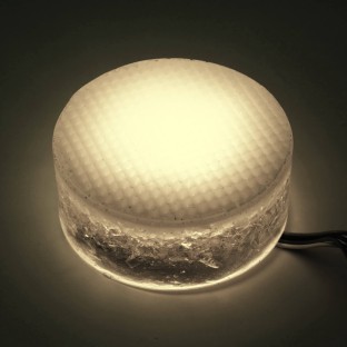Грунтовый светильник Люмбрус LED Spot круглый 80 мм белый IP68