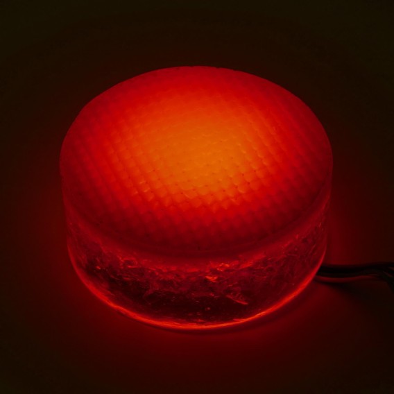 Грунтовый светильник Ground Spot 100x40 мм. одноцветный красный IP68