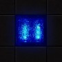 Светодиодная брусчатка Люмбрус LED Crystal 70x70 мм синяя IP69K